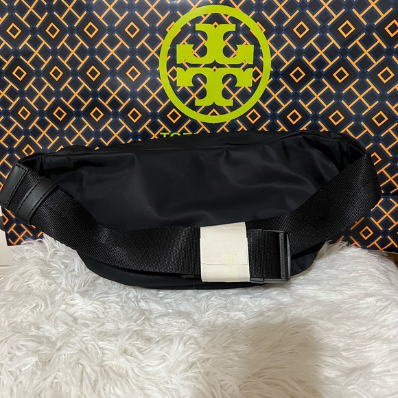 NWT Authentic Tory Burch Nylon Belt Bag Black - Picture 2 of 6